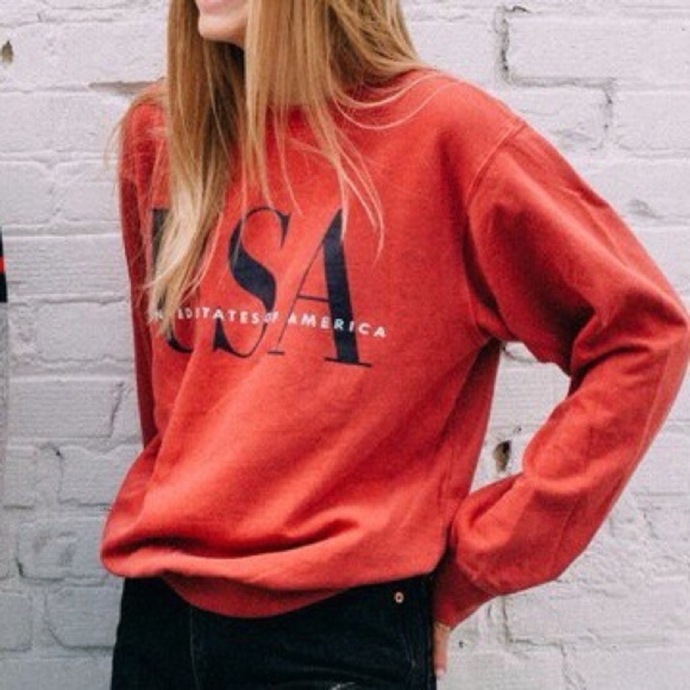 BRANDY MELVILLE John Galt USA Sweatshirt one size